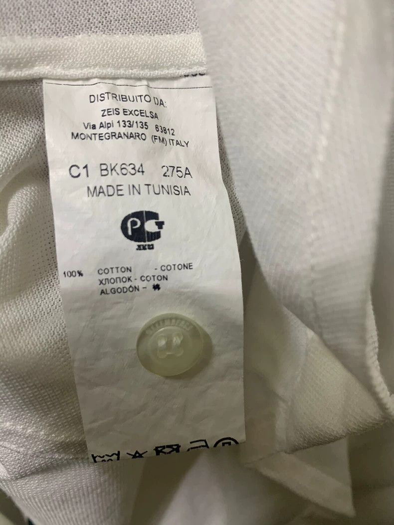 Dirk Bikkembergs Dirk Bikkembergs Men's White Shirt Size US S / EU 44-46 / 1 - 5 Thumbnail