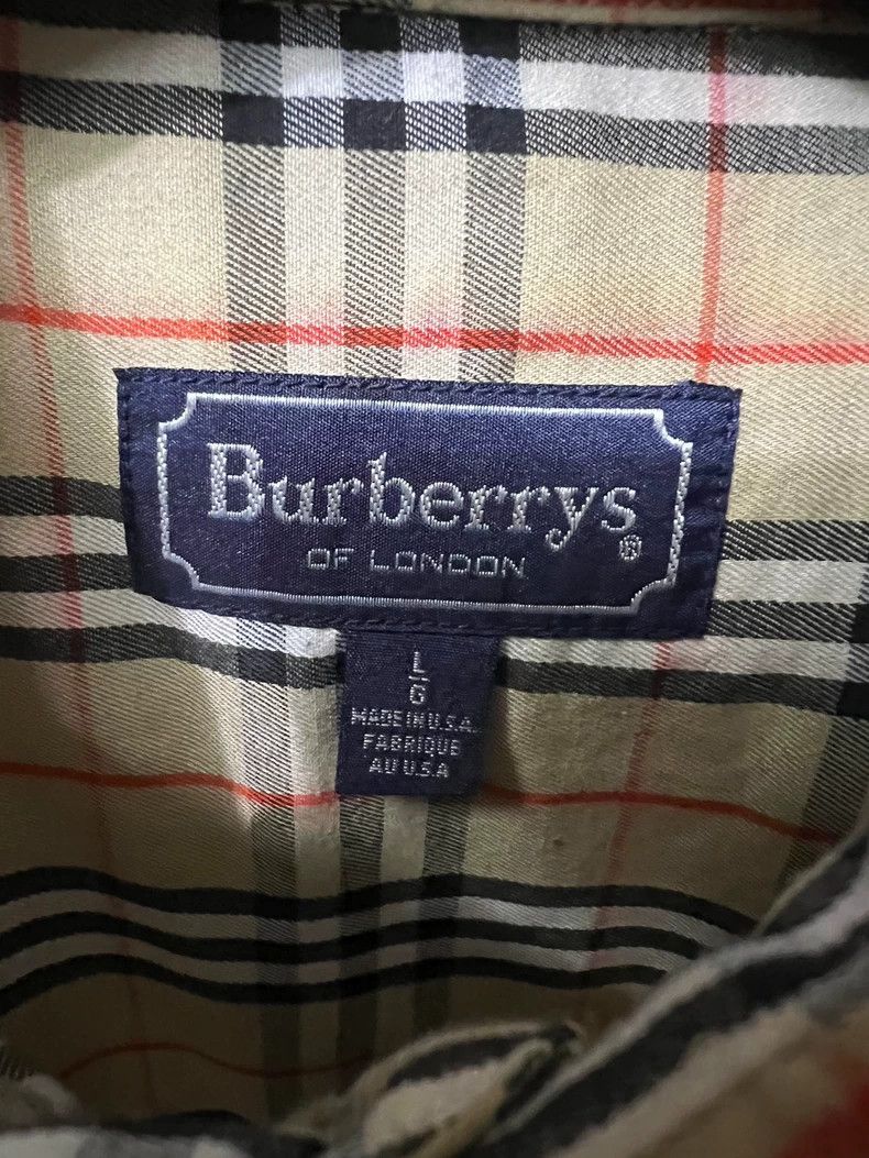 Burberry Burberry Men's Short Sleeve Plaid Shirt Size US L / EU 52-54 / 3 - 5 Thumbnail