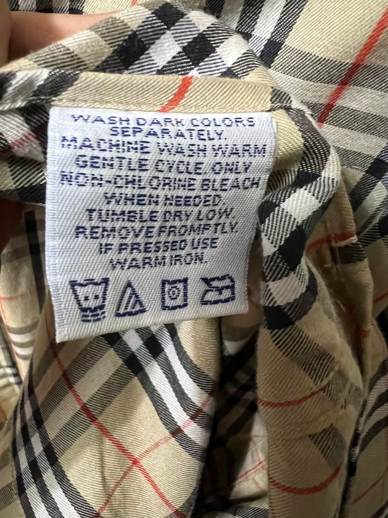 Burberry Burberry Men's Short Sleeve Plaid Shirt Size US L / EU 52-54 / 3 - 7 Thumbnail