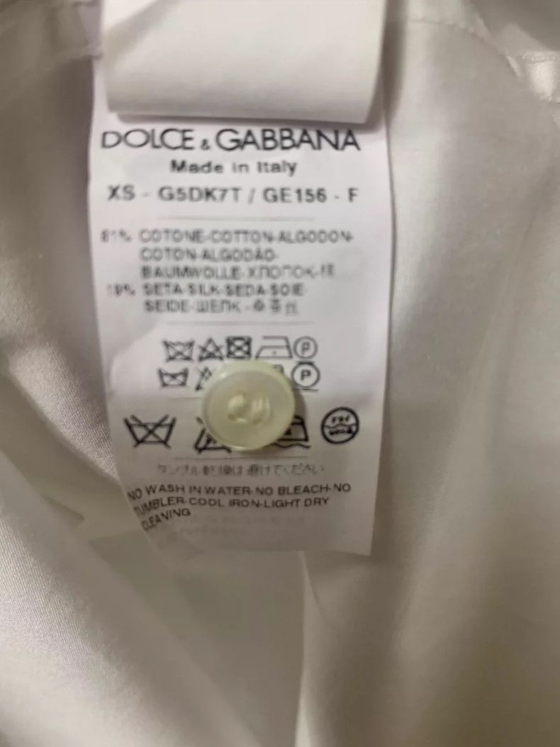 Dolce Gabbana Men's White Shirt