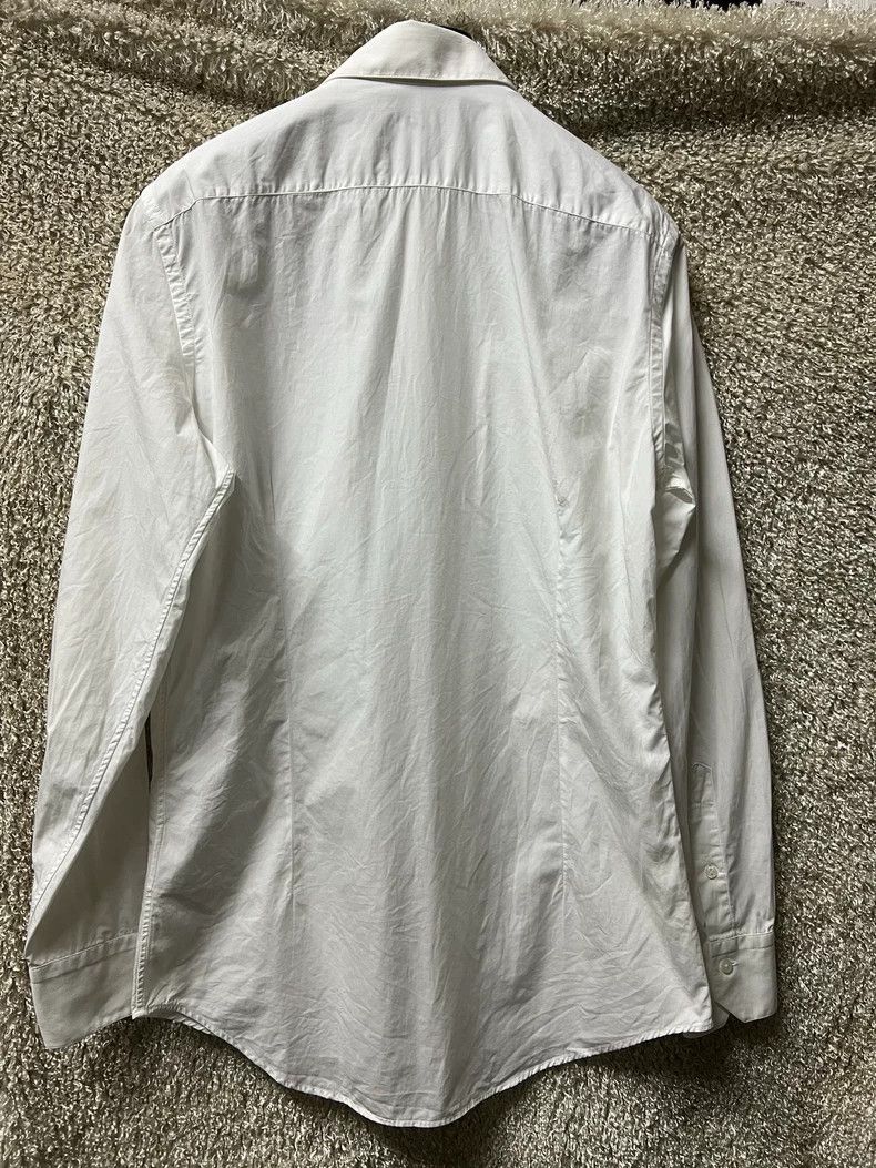 Valentino Valentino Men's White Casual Shirt Size US M / EU 48-50 / 2 - 6 Thumbnail