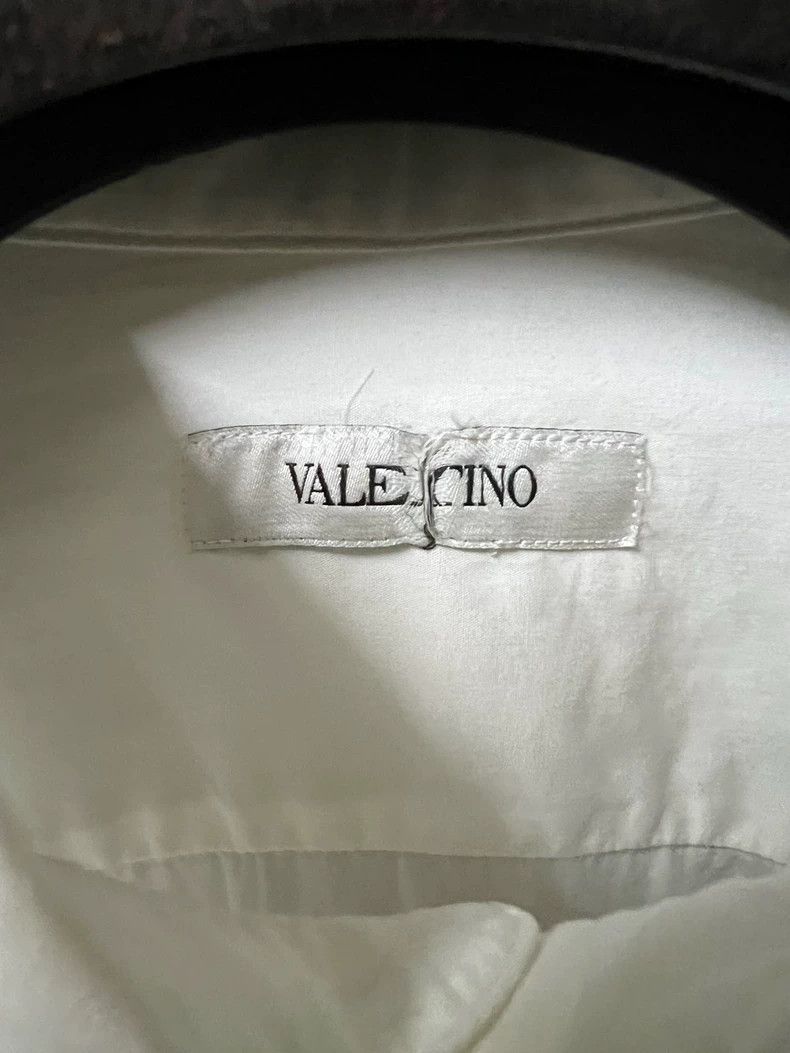 Valentino Valentino Men's White Casual Shirt Size US M / EU 48-50 / 2 - 4 Thumbnail