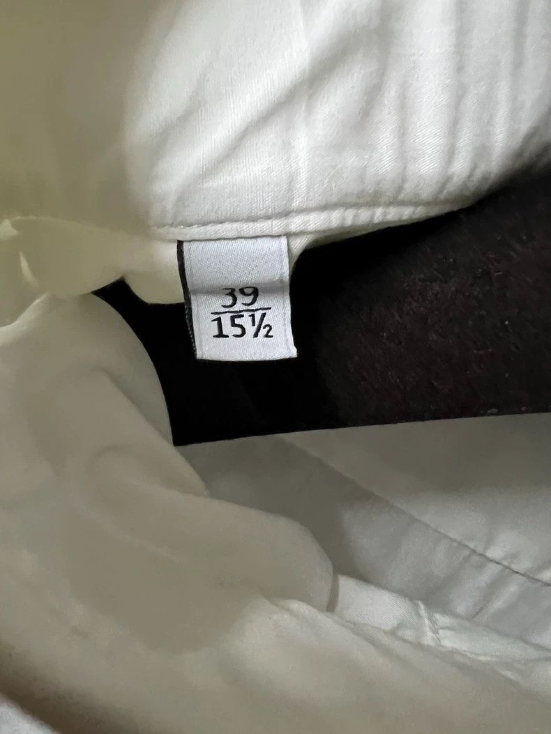 Valentino Valentino Men's White Casual Shirt Size US M / EU 48-50 / 2 - 5 Thumbnail