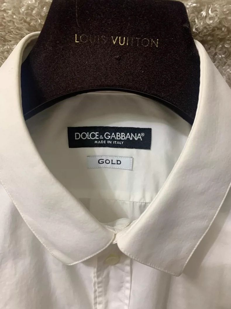 Dolce & Gabbana Dolce Gabbana Men's White Shirt Size US M / EU 48-50 / 2 - 4 Thumbnail