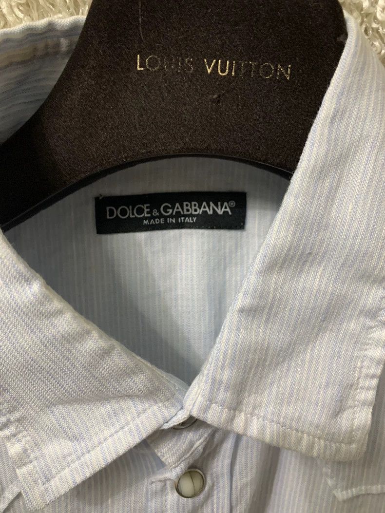 Dolce & Gabbana Dolce&Gabbana Men's Long Sleeve Shirt Size US M / EU 48-50 / 2 - 4 Thumbnail