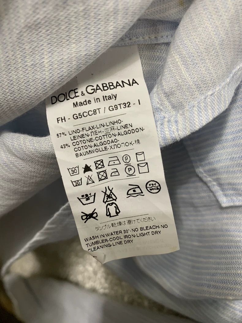 Dolce & Gabbana Dolce&Gabbana Men's Long Sleeve Shirt Size US M / EU 48-50 / 2 - 6 Thumbnail