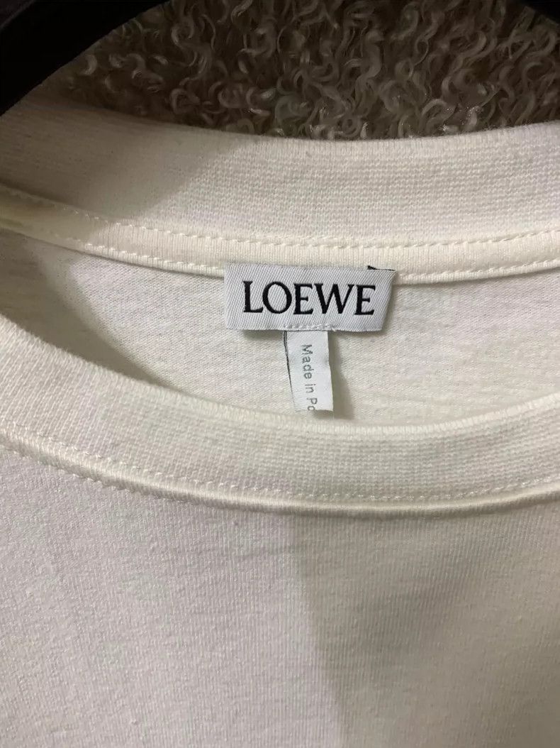 Loewe Loewe Men's Long Sleeve Round Neck T-shirt Size US M / EU 48-50 / 2 - 3 Thumbnail