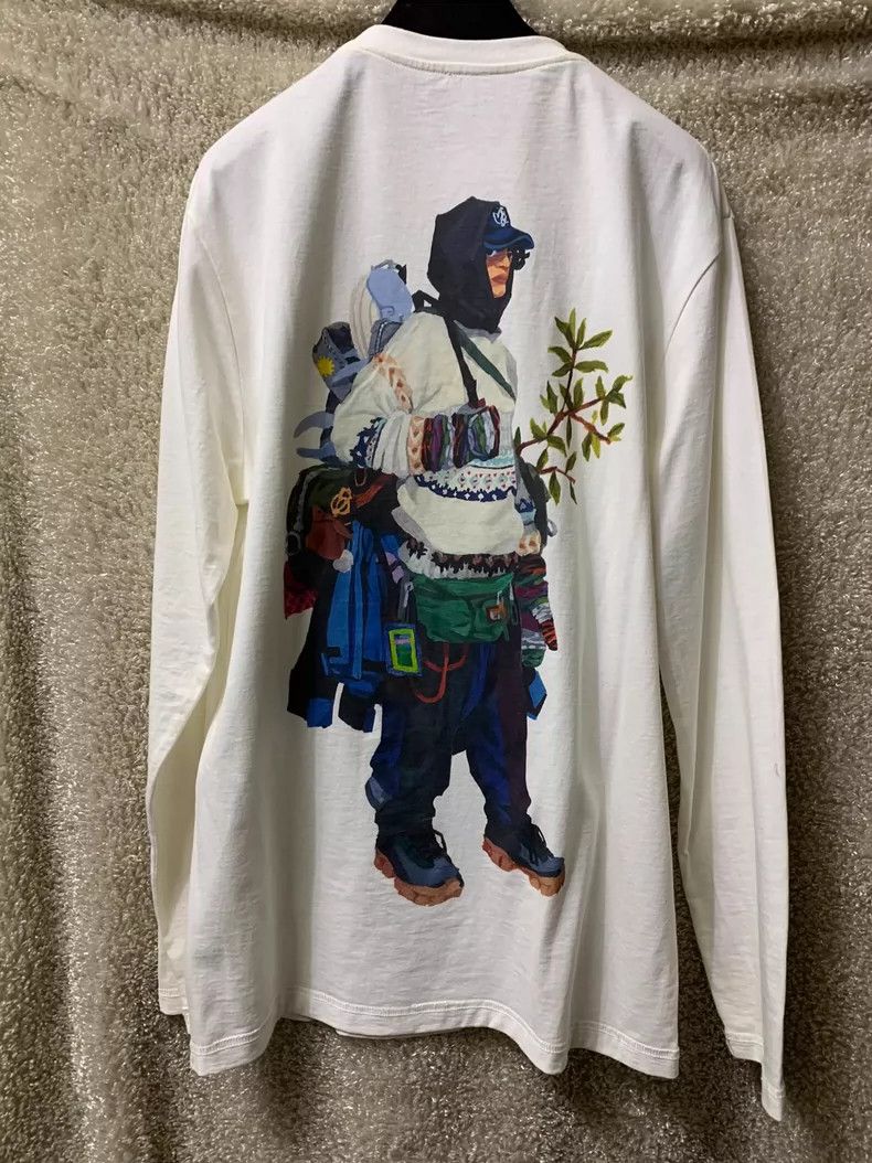 Loewe Loewe Men's Long Sleeve Round Neck T-shirt Size US M / EU 48-50 / 2 - 6 Thumbnail