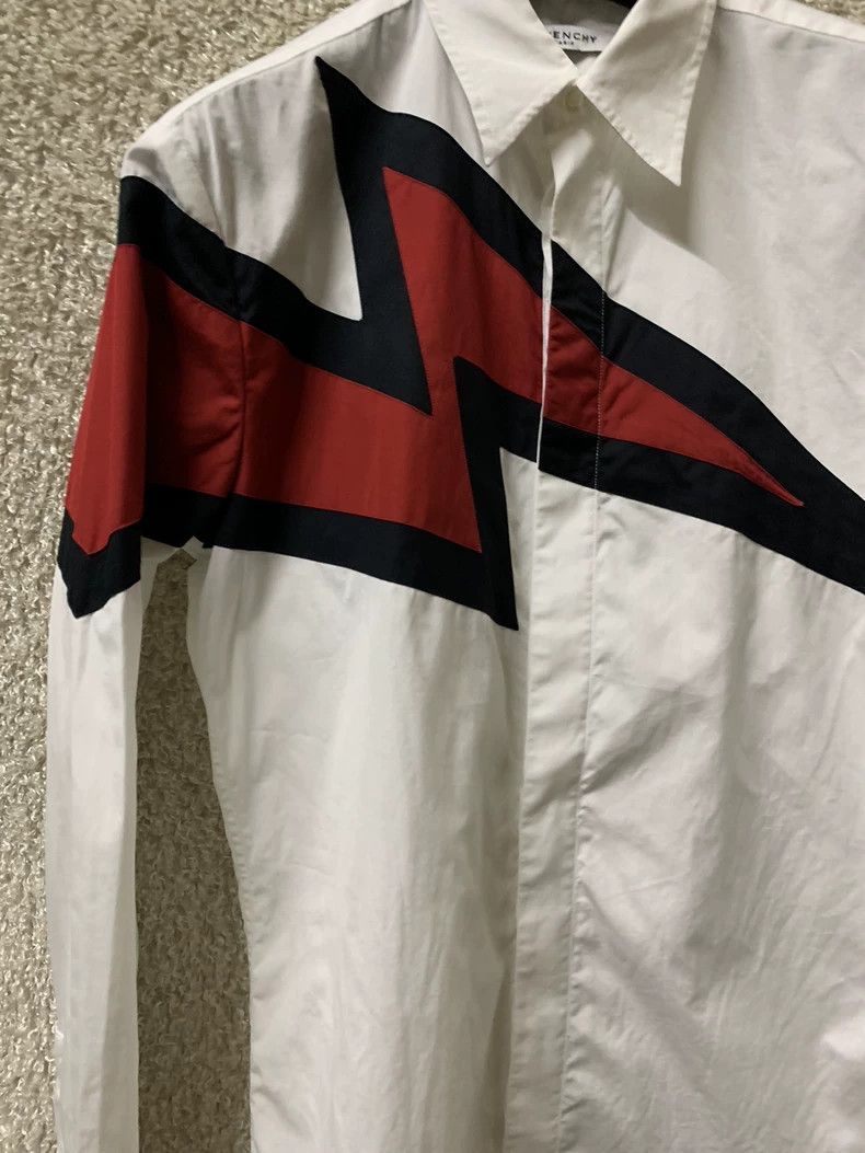 Givenchy Givenchy Men's White Long Sleeve Shirt Size US S / EU 44-46 / 1 - 2 Thumbnail