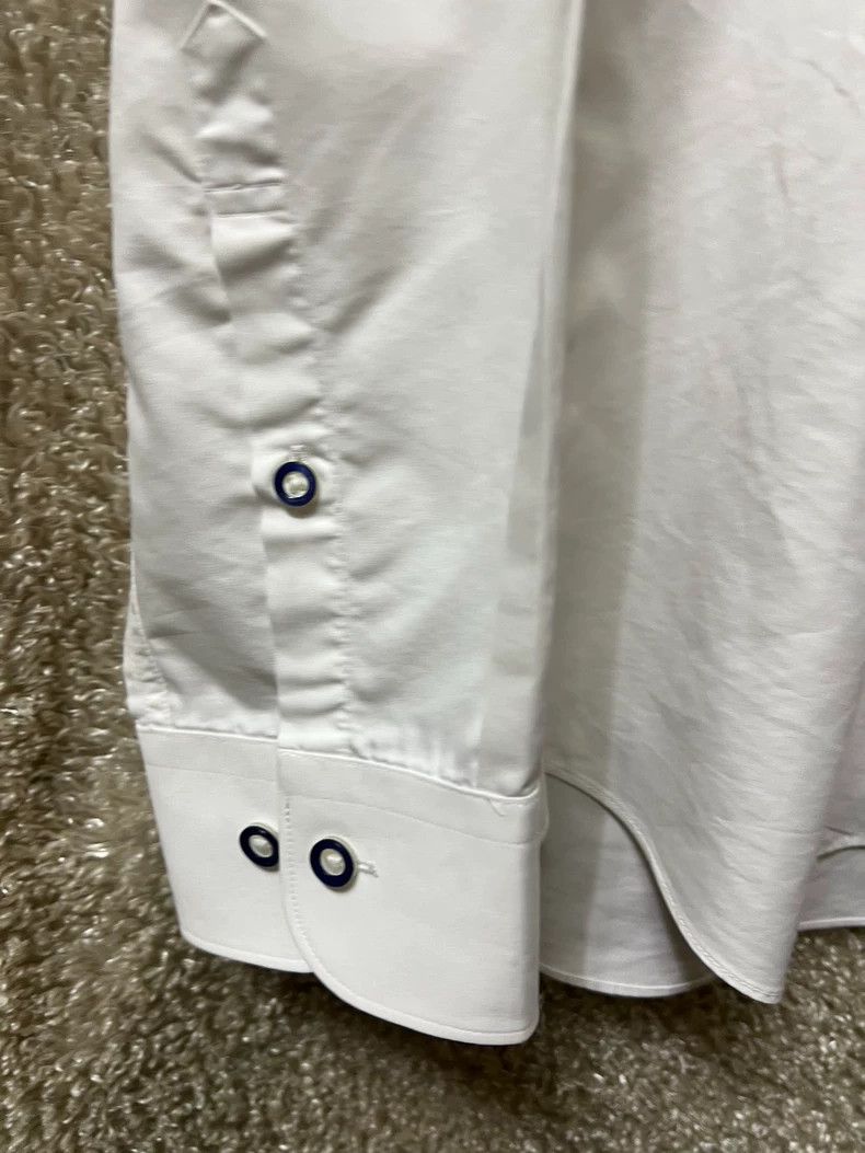 Jil Sander Jill Stuart Men's White Casual Shirt Size US L / EU 52-54 / 3 - 6 Thumbnail