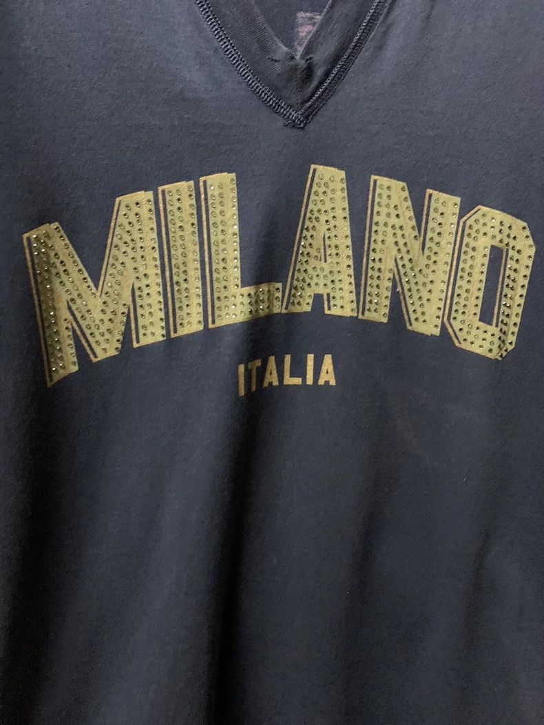 Dolce & Gabbana Dolce & Gabbana Milano V-Neck T-Shirt Size US XL / EU 56 / 4 - 2 Thumbnail