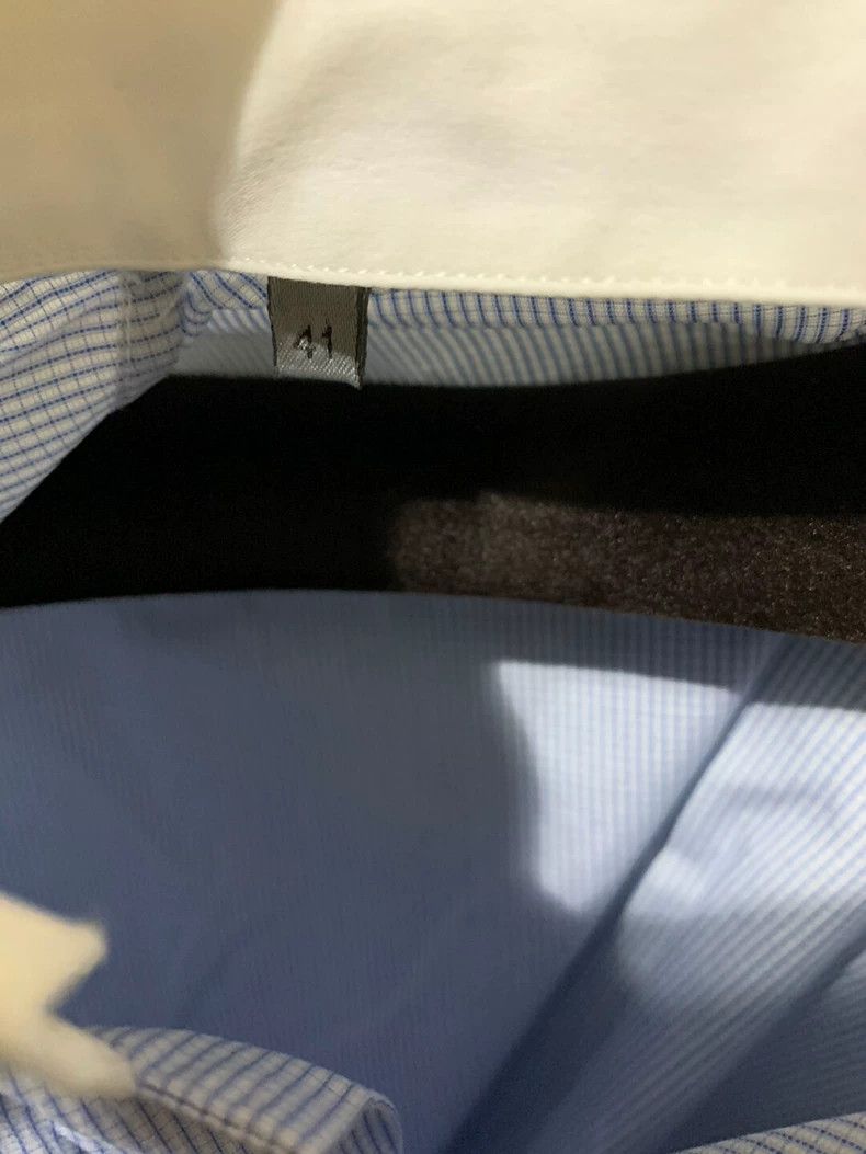 Dior Dior Men's Long Sleeve Button Up Shirt Size US L / EU 52-54 / 3 - 4 Thumbnail