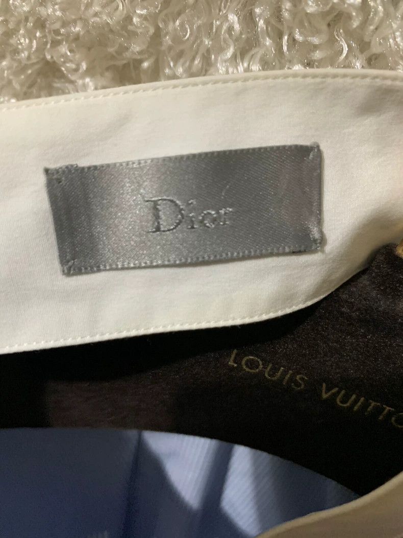 Dior Dior Men's Long Sleeve Button Up Shirt Size US L / EU 52-54 / 3 - 3 Thumbnail