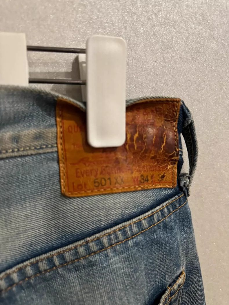 Levi's LVC x Takahiro Miyashita Distressed Jeans Size US 32 / EU 48 - 5 Thumbnail