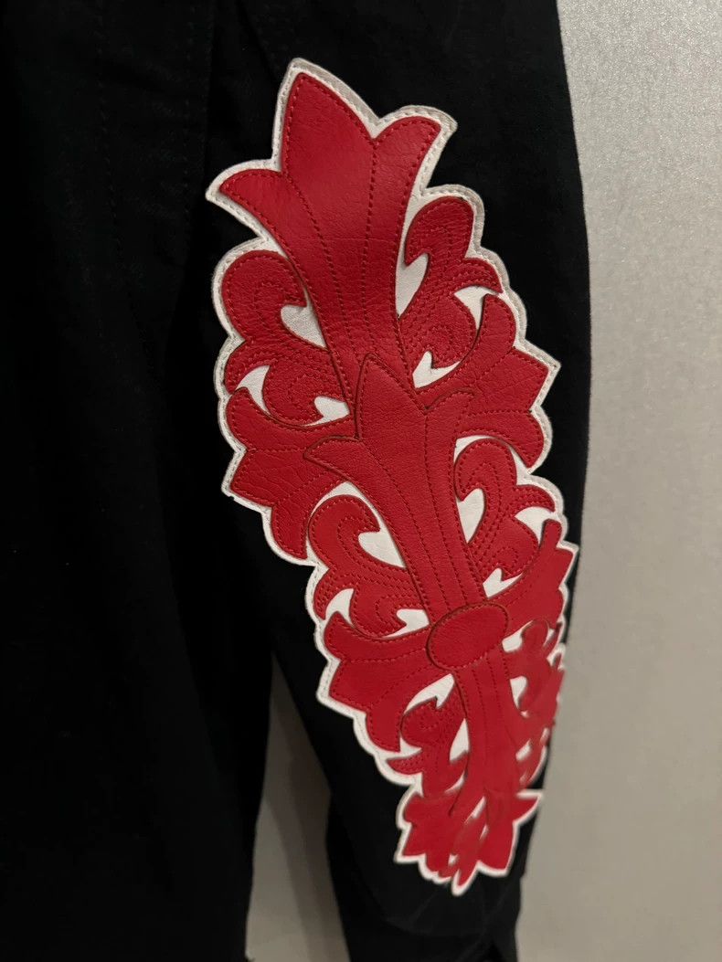 Chrome Hearts Chrome Hearts Vine Patchwork Denim Jacket Size US M / EU 48-50 / 2 - 3 Thumbnail
