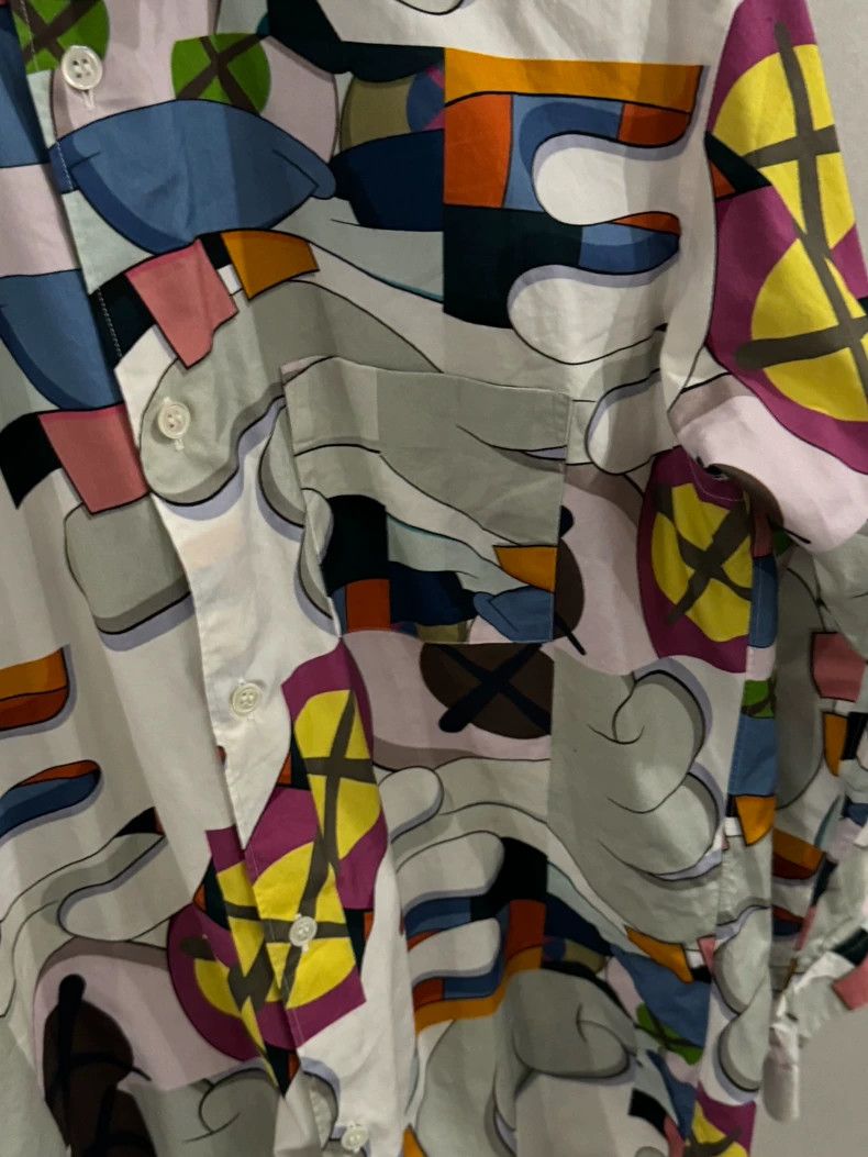 Comme des Garcons KAWS CDG Collaborative Button-Up Shirt Size US M / EU 48-50 / 2 - 3 Thumbnail