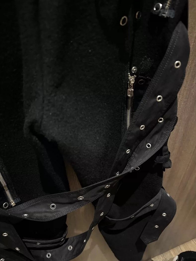Takahiromiyashita The Soloist. The Soloist Studded Zipper Cargo Pants Size US 34 / EU 50 - 6 Thumbnail