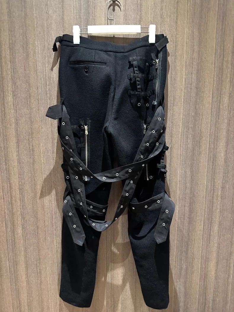 Takahiromiyashita The Soloist. The Soloist Studded Zipper Cargo Pants Size US 34 / EU 50 - 5 Thumbnail