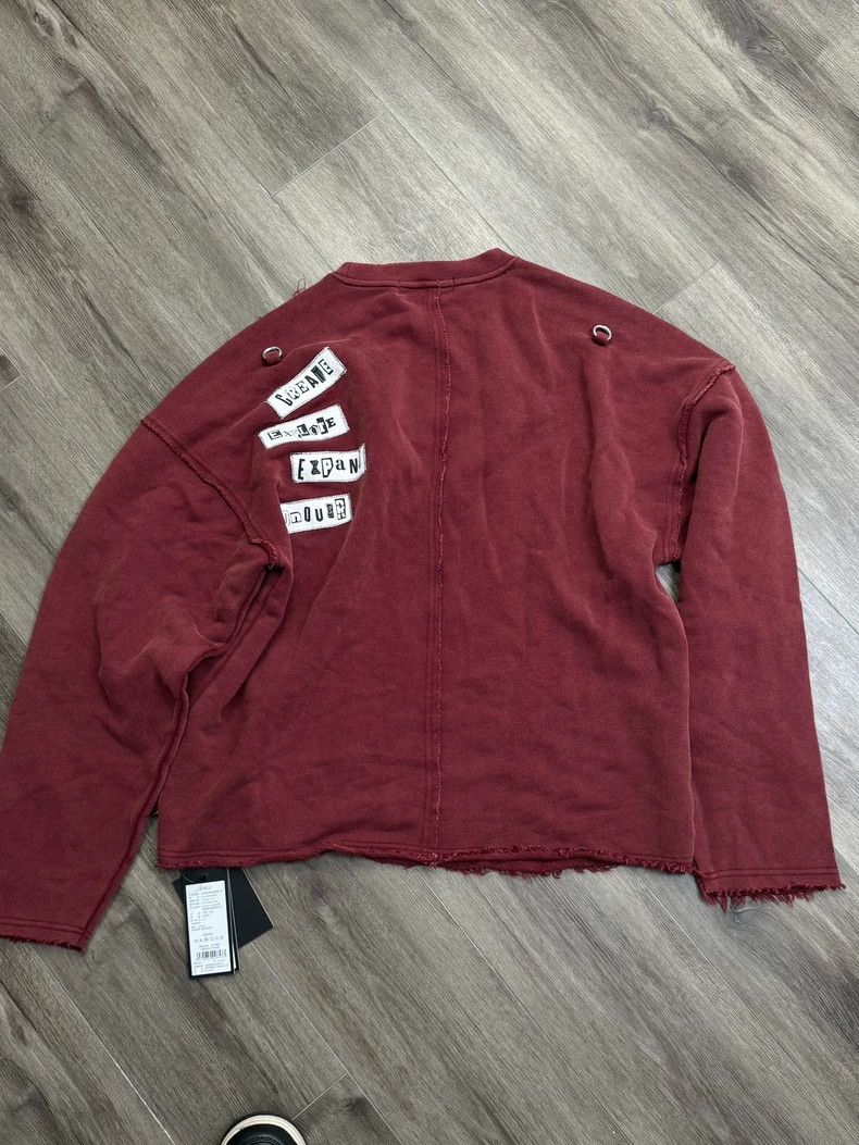 Anonymous Club CEEC Burgundy Patch Sweatshirt Size US L / EU 52-54 / 3 - 2 Thumbnail