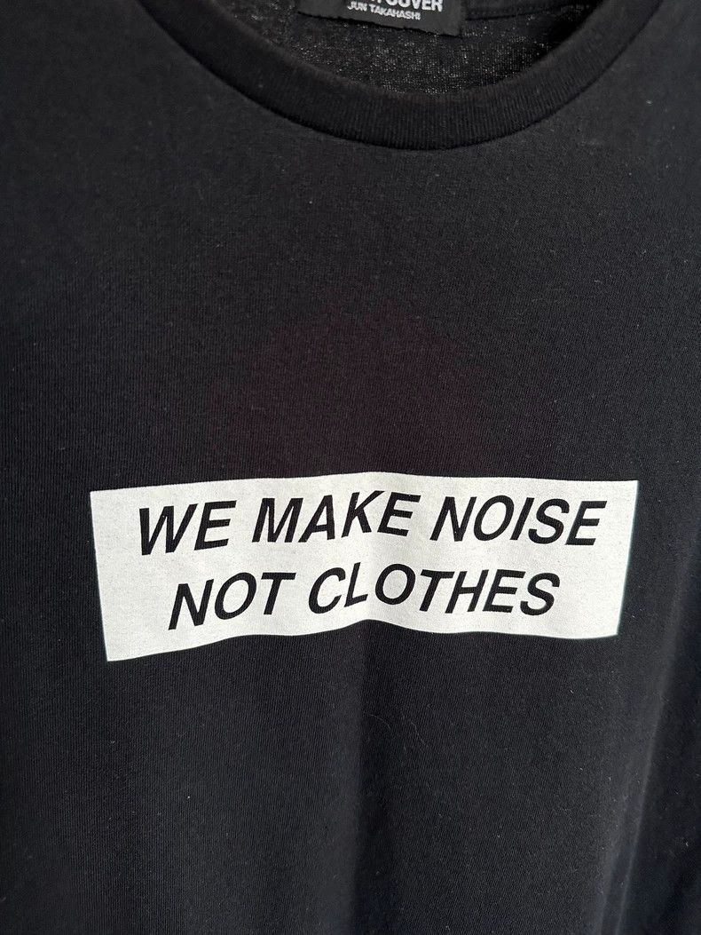 Undercover UNDERCOVER Noise Slogan Short Sleeve Tee Size US M / EU 48-50 / 2 - 2 Thumbnail