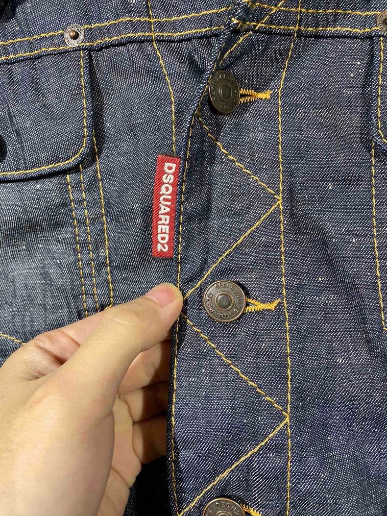 Dsquared2 Dsquared2 Denim Jacket Size 50 Size US L / EU 52-54 / 3 - 3 Thumbnail