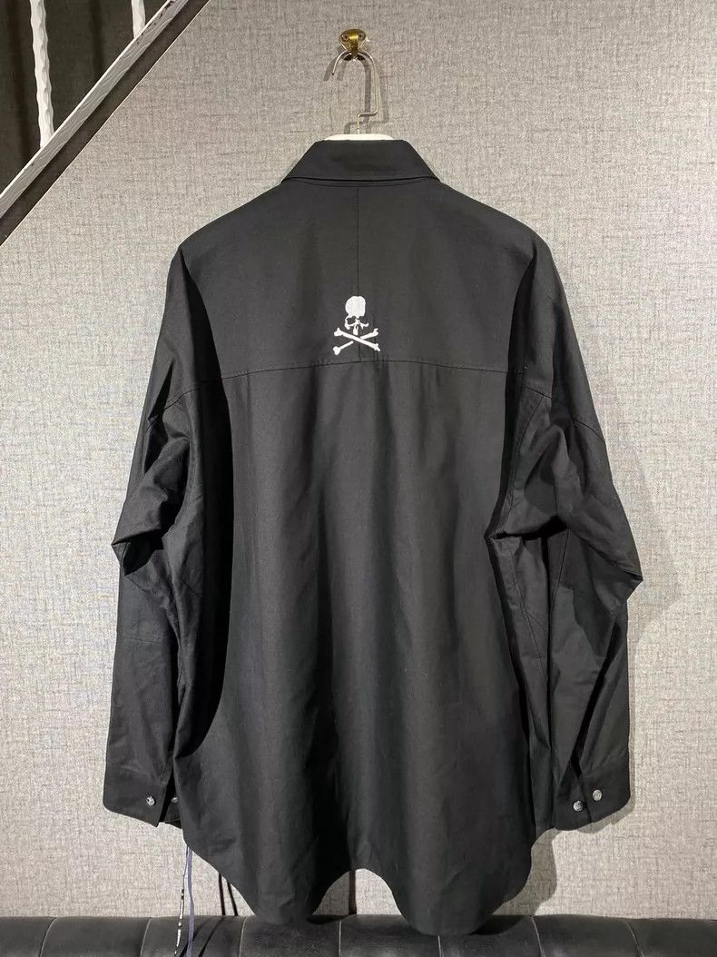 Mastermind Japan mastermind japan black button-up shirt Size US M / EU 48-50 / 2 - 2 Thumbnail