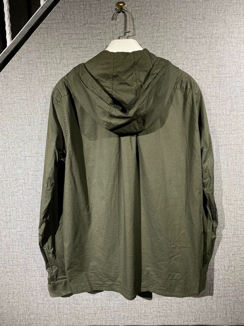 Raf Simons Kris Van Assche Hooded Button-Up Shirt Size US M / EU 48-50 / 2 - 2 Thumbnail