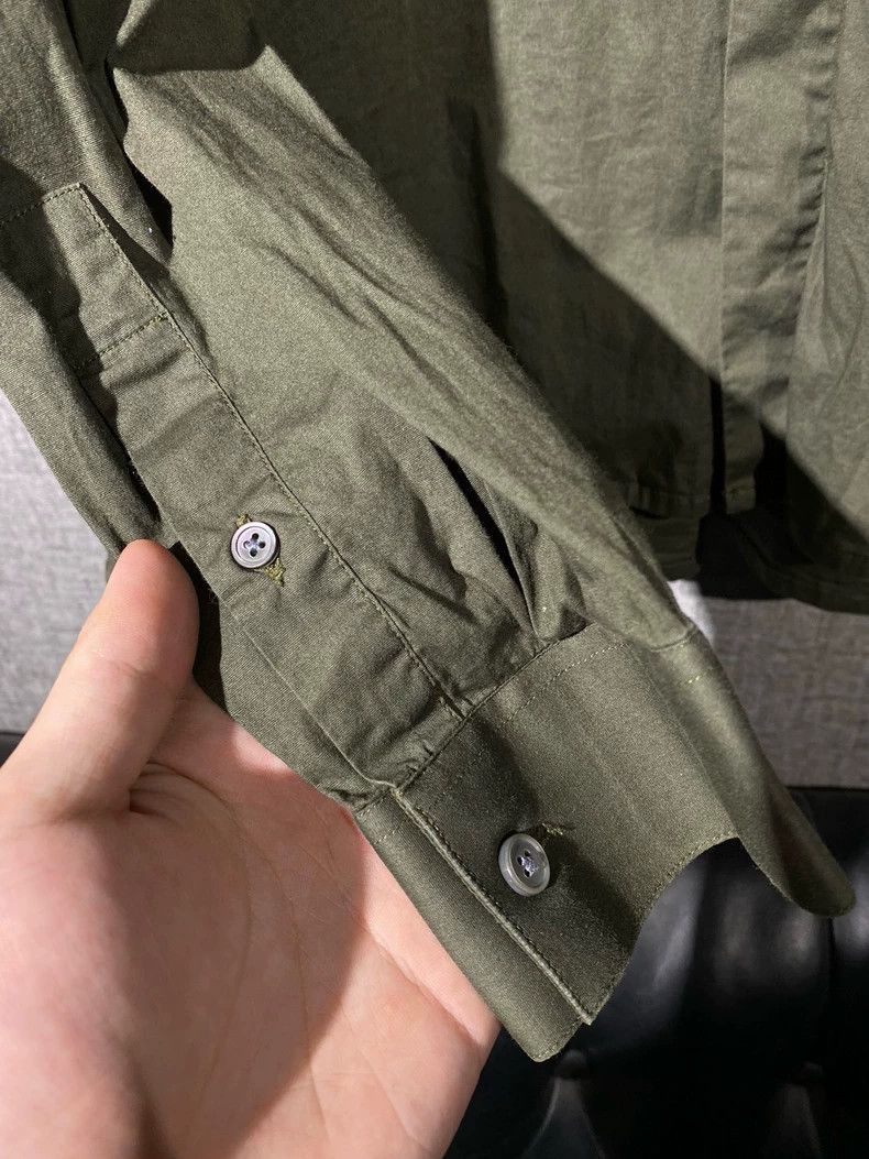 Raf Simons Kris Van Assche Hooded Button-Up Shirt Size US M / EU 48-50 / 2 - 3 Thumbnail