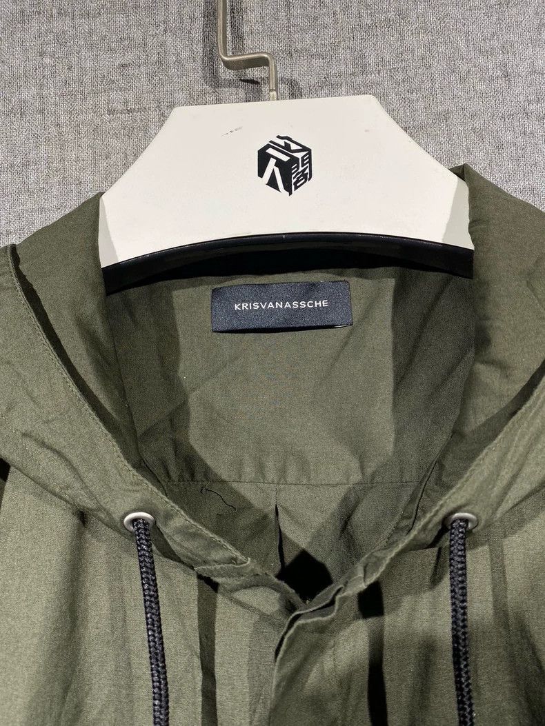 Raf Simons Kris Van Assche Hooded Button-Up Shirt Size US M / EU 48-50 / 2 - 4 Thumbnail