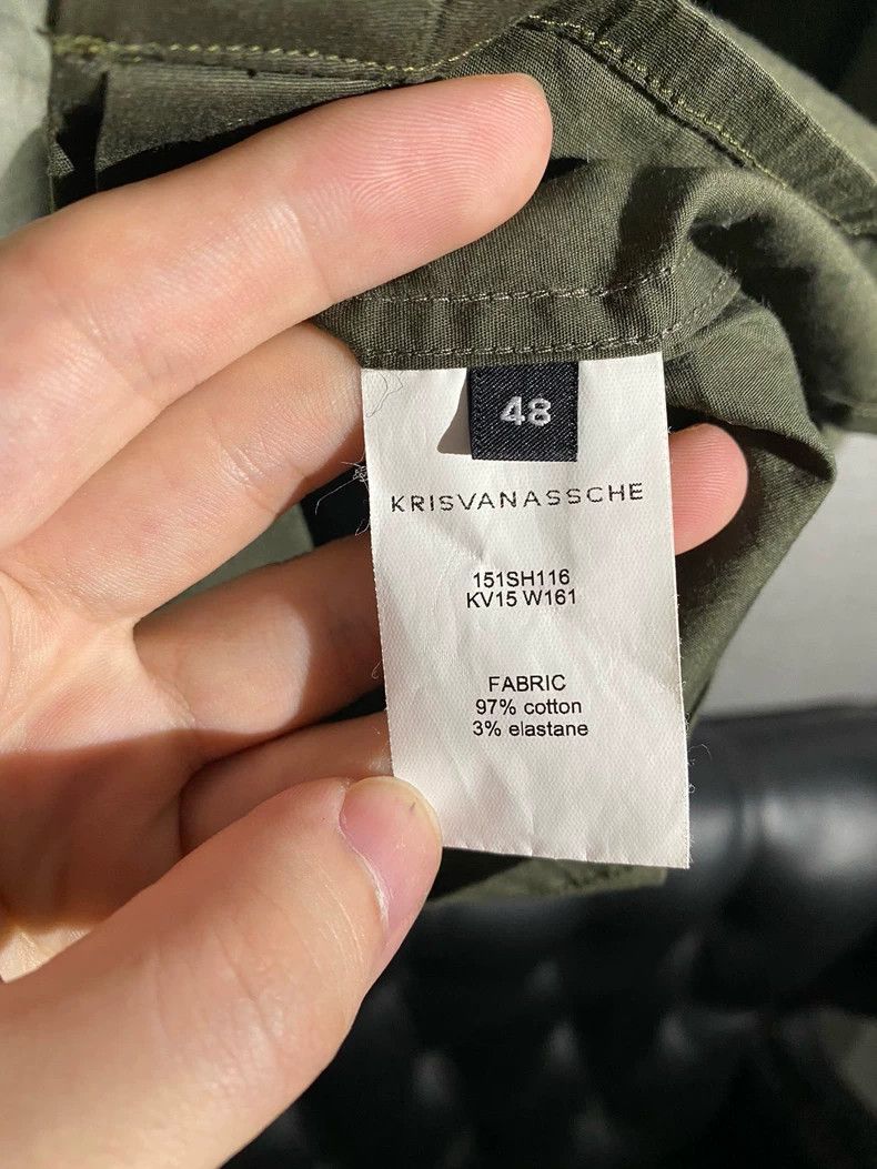Raf Simons Kris Van Assche Hooded Button-Up Shirt Size US M / EU 48-50 / 2 - 5 Thumbnail