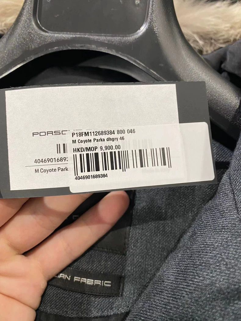 Porsche Design Porsche Design Gray Fur Trim Wool Down Coat Size US S / EU 44-46 / 1 - 6 Thumbnail