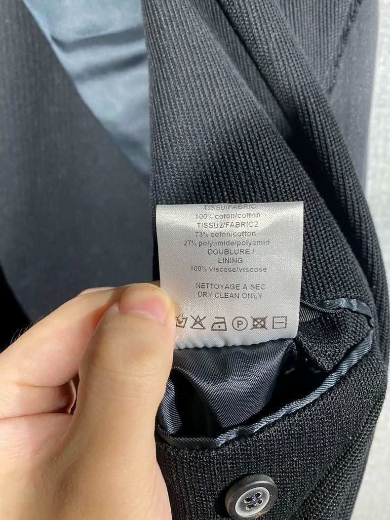 Lanvin Lanvin Used Black Blazer Jacket Size US L / EU 52-54 / 3 - 8 Thumbnail