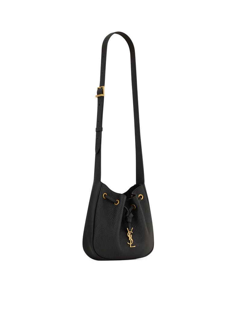 Saint Laurent Paris PARIS VII MINI HOBO BAG IN HAMMERED LEATHER Size ONE SIZE - 2 Thumbnail