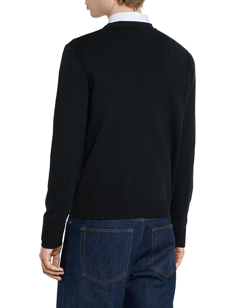Gucci SILK AND COTTON SWEATER WITH INTARSIA Size US L / EU 52-54 / 3 - 4 Thumbnail