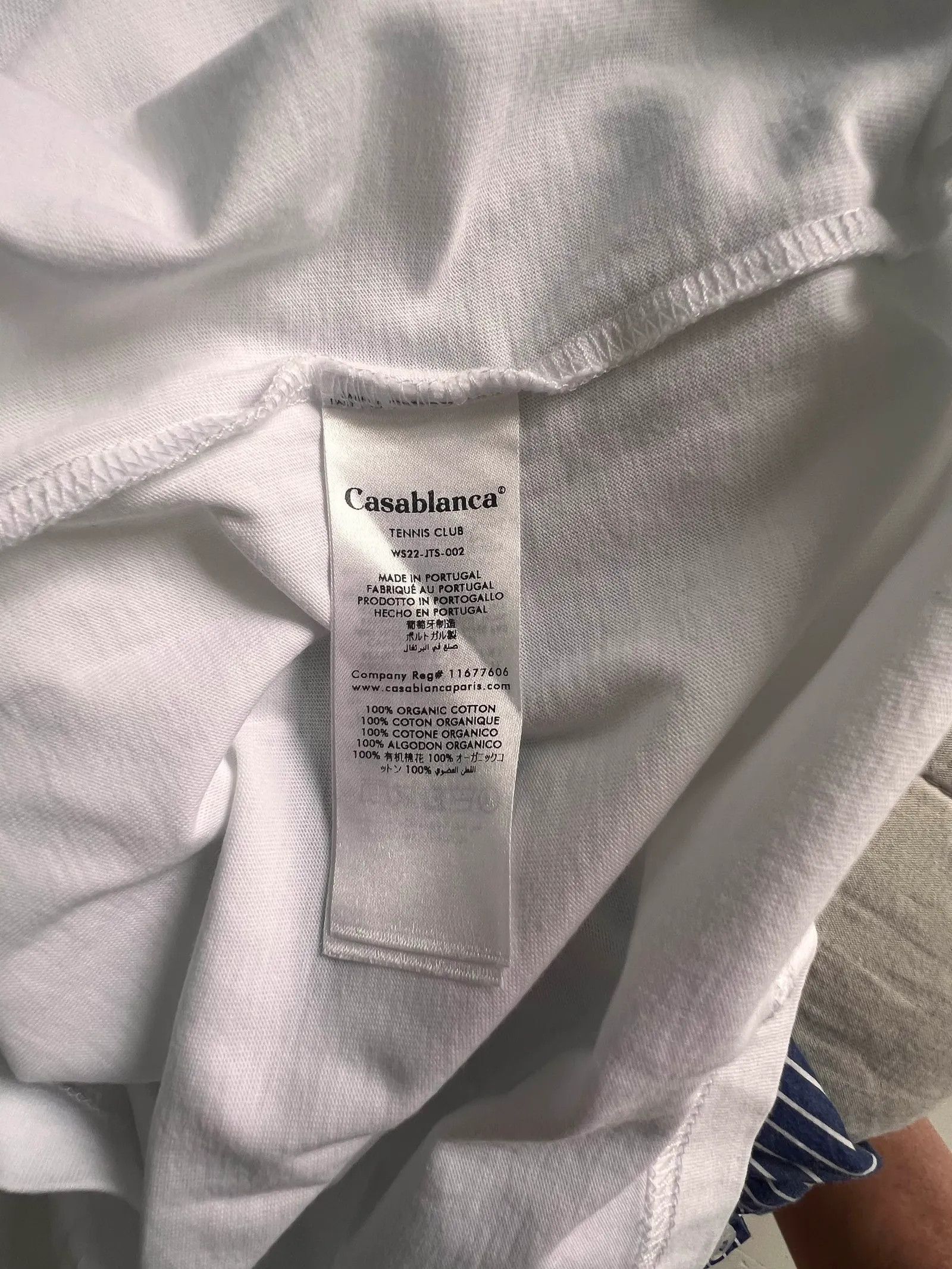 Casablanca Casablanca Short Sleeve T-shirt Size S / US 4 / IT 40 - 4 Thumbnail