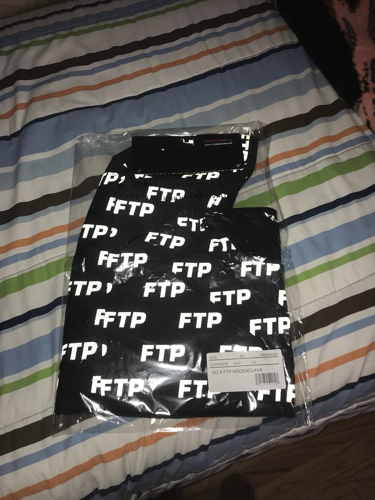 FTP all sold over print balaclava