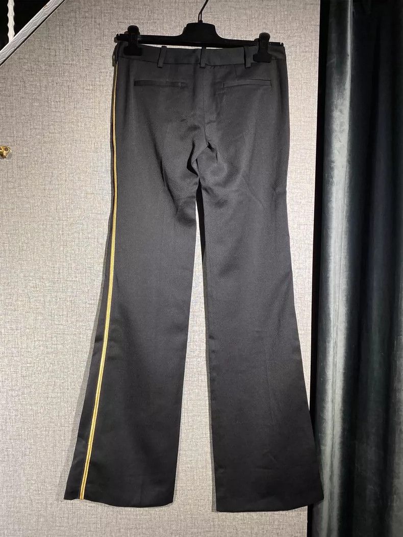 Balmain Balmain Women's Gray Flared Pants Size US 38 / EU 54 - 2 Thumbnail