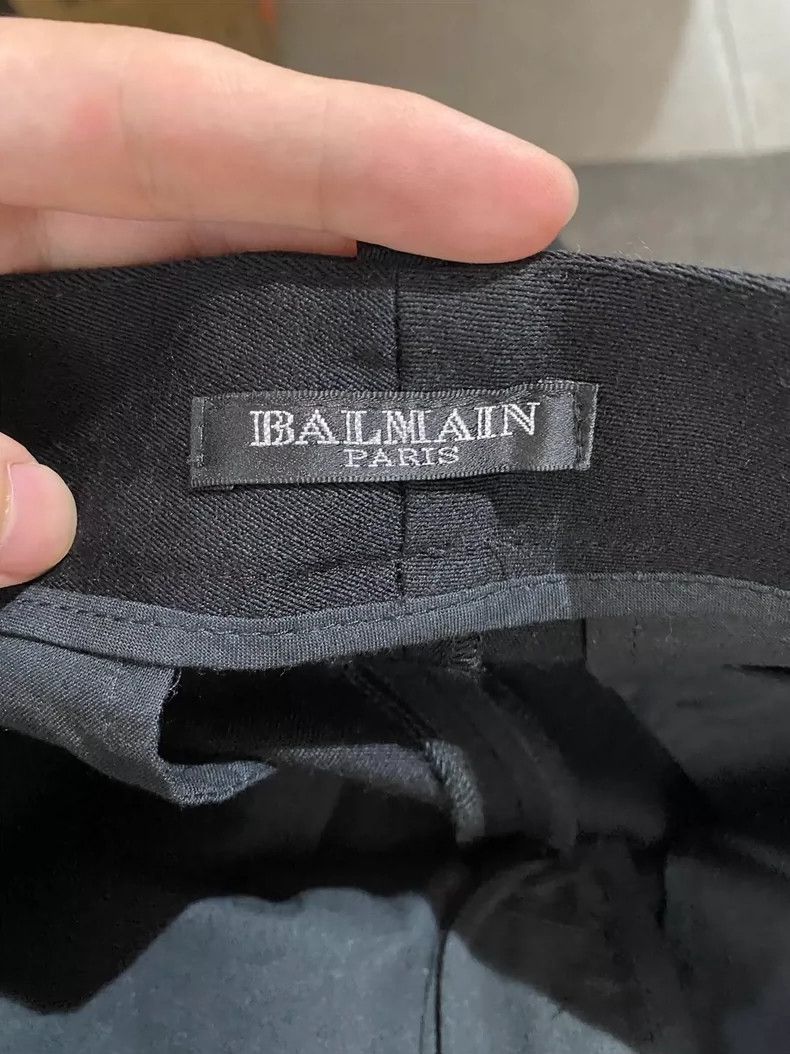 Balmain Balmain Women's Gray Flared Pants Size US 38 / EU 54 - 5 Thumbnail