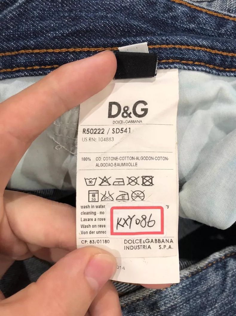Dolce & Gabbana Dolce & Gabbana Distressed Denim Jeans Size US 32 / EU 48 - 6 Thumbnail