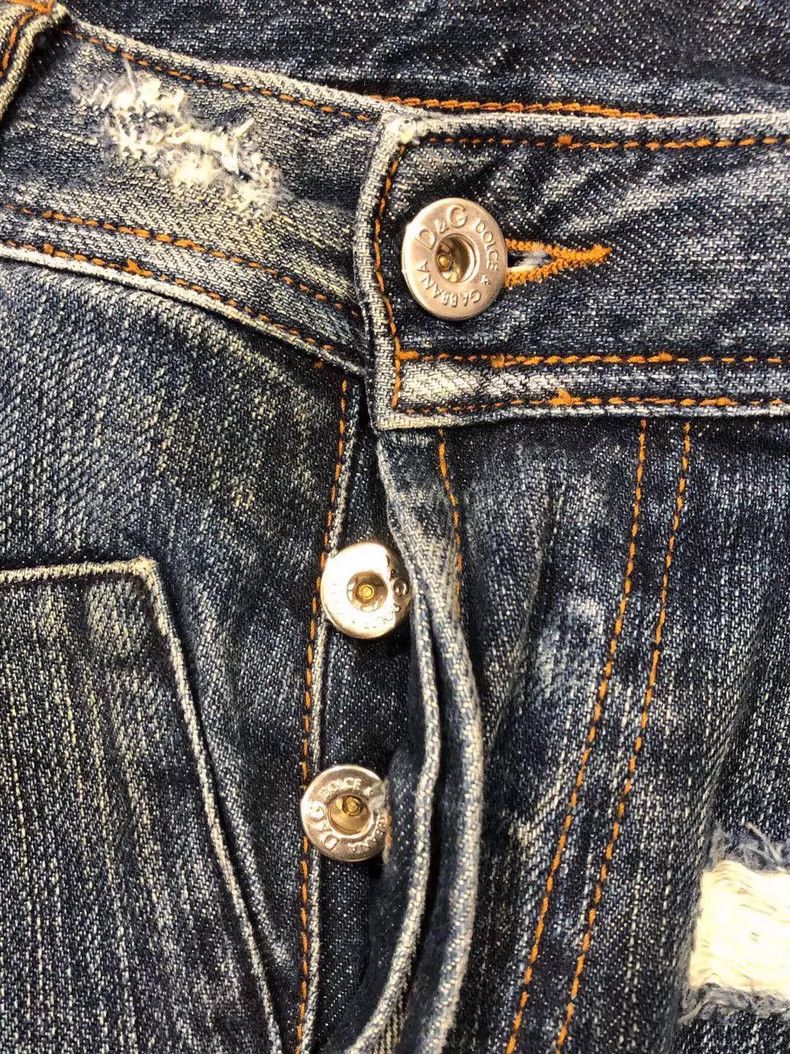 Dolce & Gabbana Dolce & Gabbana Distressed Denim Jeans Size US 32 / EU 48 - 4 Thumbnail