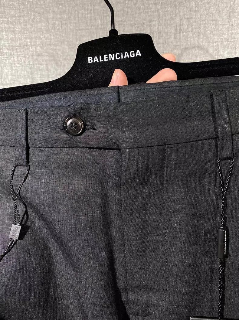 Emporio Armani Giorgio Armani Men's Gray Casual Pants Size US 34 / EU 50 - 3 Thumbnail