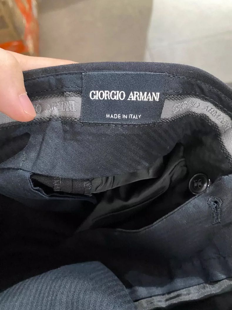 Emporio Armani Giorgio Armani Men's Gray Casual Pants Size US 34 / EU 50 - 6 Thumbnail