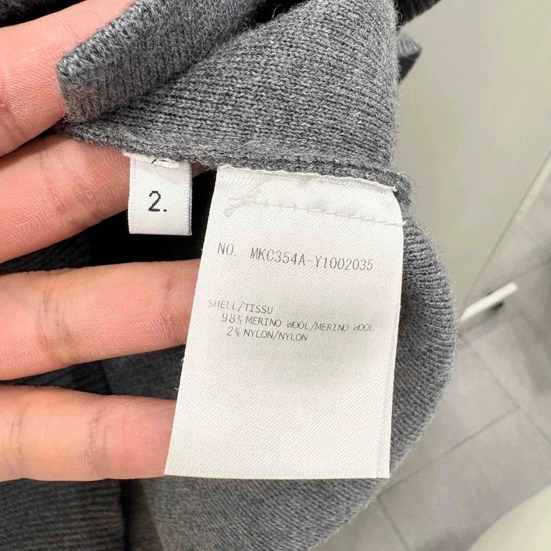 Thom Browne Thom Browne Classic Gray Cardigan Size US M / EU 48-50 / 2 - 4 Thumbnail