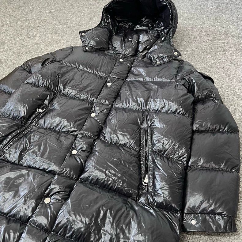 Moncler Moncler Hanoverian Long Down Coat Size US XL / EU 56 / 4 - 3 Thumbnail