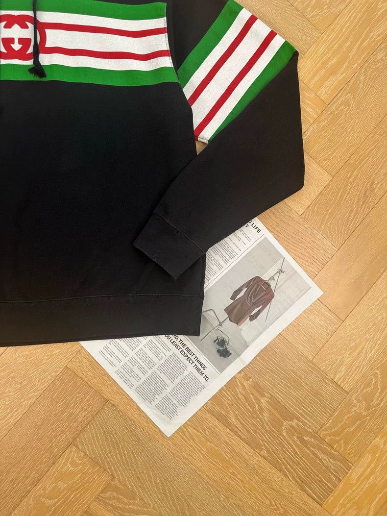 Gucci Gucci Interlocking G Print Hooded Sweatshirt Size US M / EU 48-50 / 2 - 3 Thumbnail