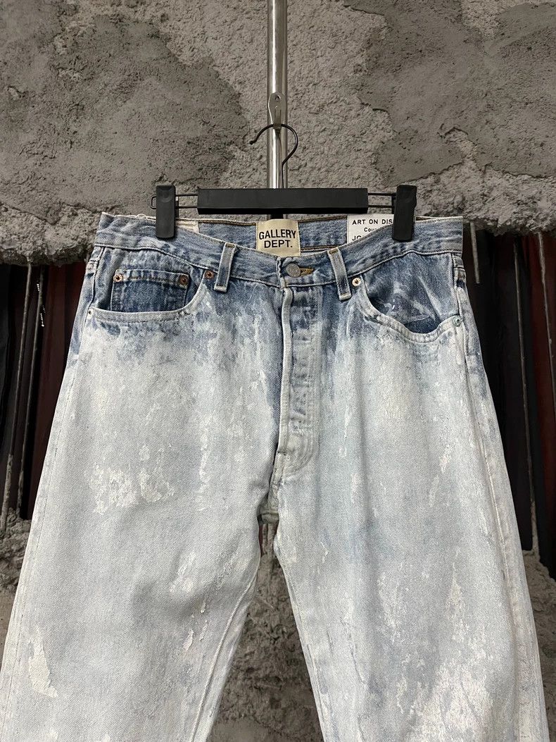 Gallery Dept. Gallery Dept Painted Denim Jeans Size US 30 / EU 46 - 3 Thumbnail