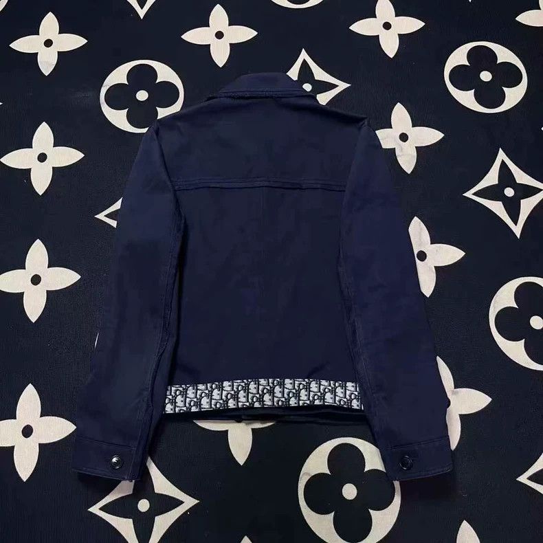 Dior Dior x KAWS Belted Jacket Blue Size US M / EU 48-50 / 2 - 2 Thumbnail