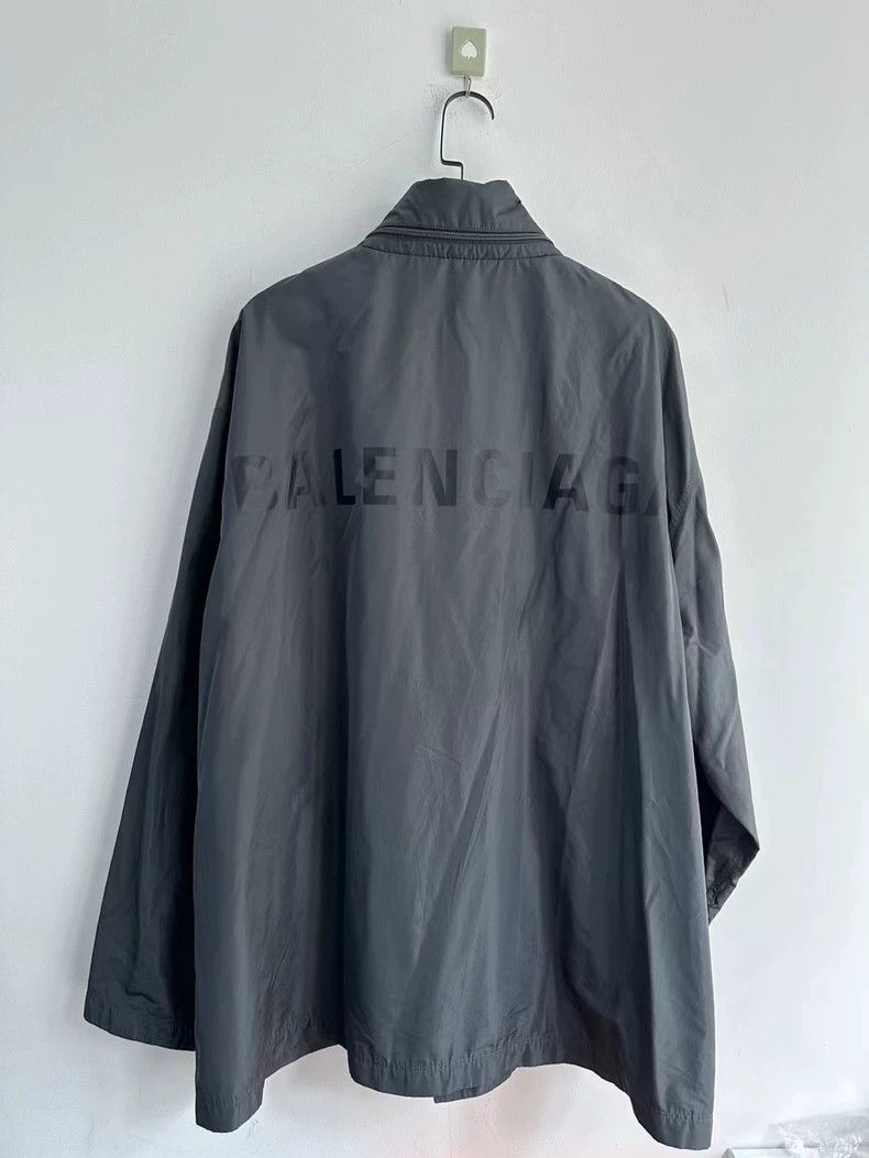 Balenciaga Balenciaga Metal Nylon Logo Jacket Size US L / EU 52-54 / 3 - 2 Thumbnail