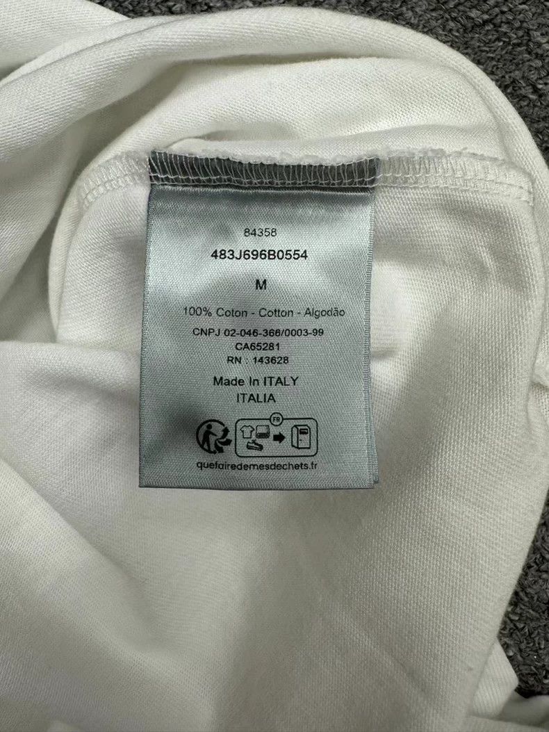 Dior Dior 24SS Embroidered Letter Short Sleeve Tee Size US M / EU 48-50 / 2 - 3 Thumbnail