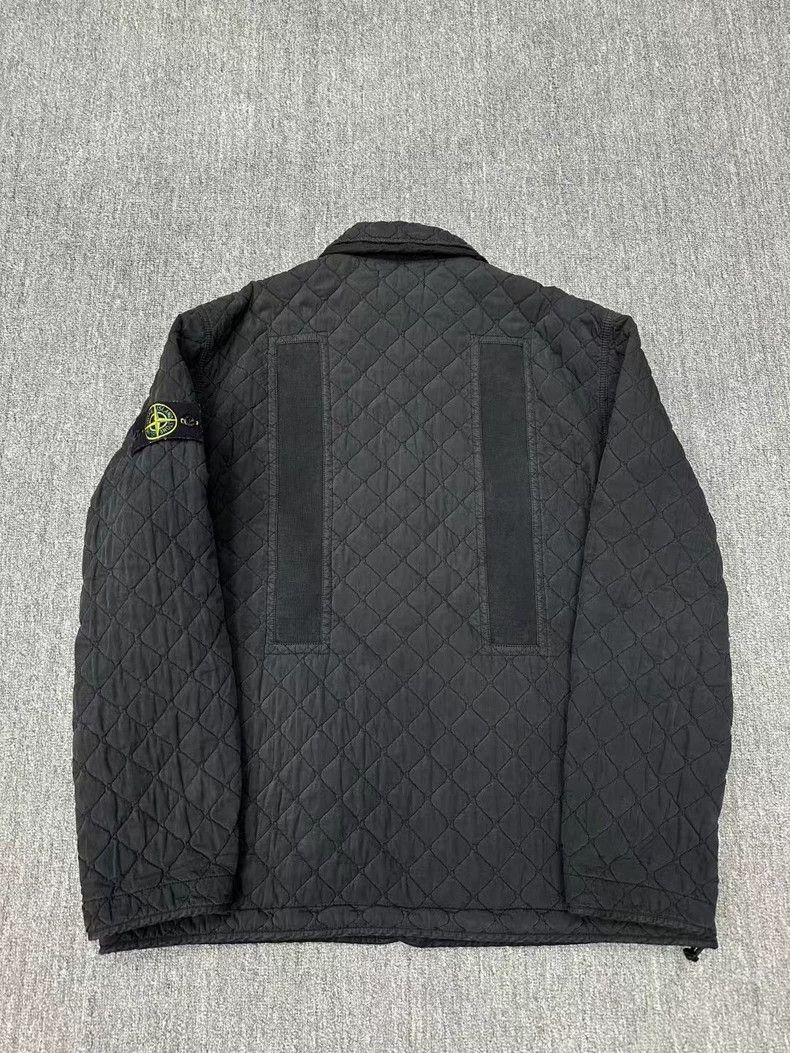 Stone Island Stone Island Quilted Cotton Jacket Size US XXL / EU 58 / 5 - 2 Thumbnail